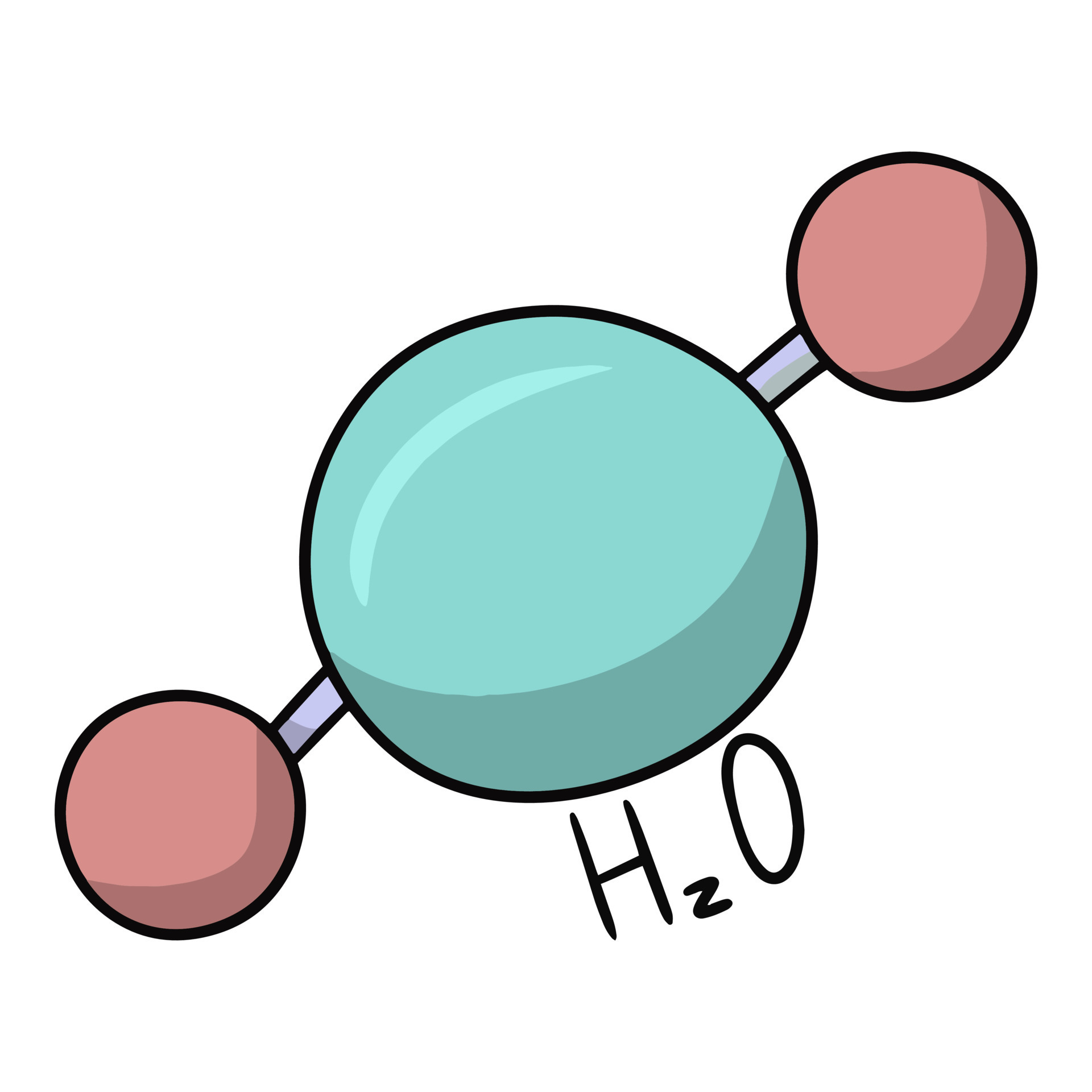 Molécula H2O